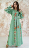 Сукня «Світанкові роси» фісташкового кольору