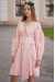Платье «Раставица» розового цвета