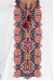Вышиванка мужская «Мирослав» белого цвета с красно-черным орнаментом