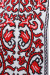 Вышиванка мужская «Устин» белого цвета с красным орнаментом