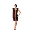 Black Silk Braid Dress
