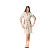 Linen dressing gown