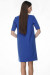 Сукня «Леля» синього кольору з коротким рукавом