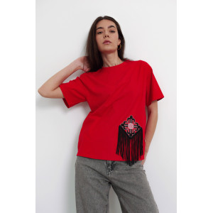 Red "Zgarda" T-shirt