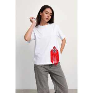 White "Zgarda" T-shirt