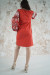 Платье «Роскошь» красного цвета