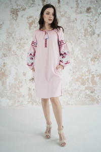 Платье «Левада» розового цвета