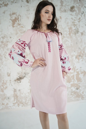 Платье «Левада» розового цвета