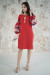 Сукня «Левада» червоного кольору