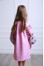 Сукня для дівчинки «Левада» рожевого кольору