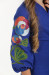 Сукня для дівчинки «Квіткова гілка» синього кольору