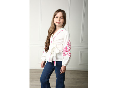 Embroidered shirt for girls 