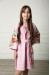 Платье для девочки «Сказочное» розового цвета