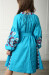 Сукня для дівчинки «Врода Бохо» бірюзового кольору