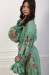 Сукня для дівчинки «Світанкові роси» фісташкового кольору