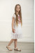Сукня для дівчинки «Ніжність» білого кольору