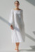Вишита сукня «Романтика» білого кольору
