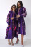 Set of embroidered dresses "Beauty" in purple