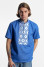 Men's embroidered shirt "Magic Element" electric color, SS