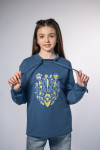 Embroidered sweatshirt for girls 