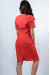Платье «Изысканность» красного цвета
