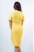 Платье «Изысканность» желтого цвета