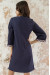 Сукня «Розкіш-2» темно-синього кольору