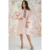 Peach-colored Hutsulka dress