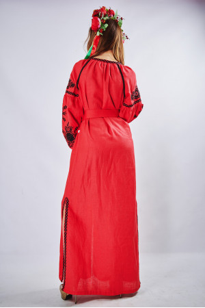 Сукня “Фантазія” червоного кольору