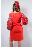 Сукня «Казка» червоного кольору