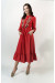 Сукня «Шепіт літа» червоного кольору