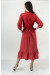 Сукня «Шепіт літа» червоного кольору