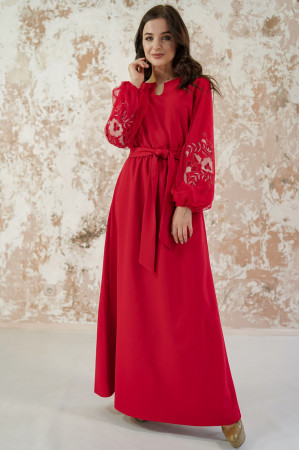 Платье «Вдохновение» красного цвета