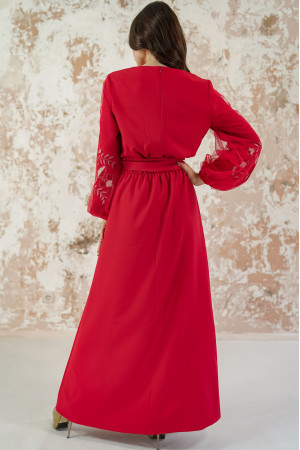 Платье «Вдохновение» красного цвета