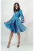 Сукня «Колорит» блакитного кольору