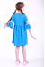 Сукня для дівчинки «Дитяча фантазія» блакитного кольору