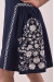 Сукня для дівчинки «Мелодія» темно-синього кольору