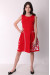Сукня для дівчинки «Мелодія» червоного кольору