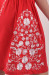 Сукня для дівчинки «Мелодія» червоного кольору