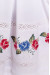 Платье для девочки «Колорит роз» белого цвета