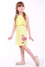 Сукня для дівчинки «Мак польовий» жовтого кольору