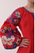 Сукня для дівчинки «Левада» червоного кольору
