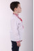 Вышиванка для мальчика «Феерия» с красно-черным орнаментом