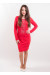 Платье «Феерия» красного цвета