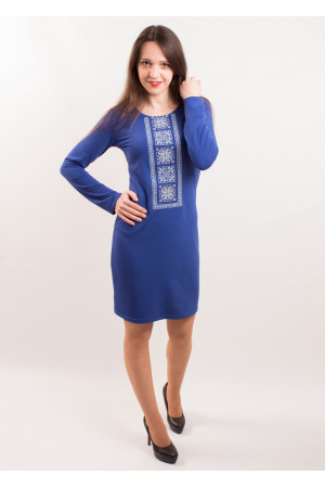 Платье «Феерия» синего цвета
