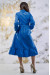 Платье «Шепот» синего цвета