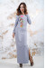 Трикотажна сукня «Весняна» сірого кольору
