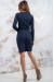 Сукня «Феєрія» темно-синього кольору
