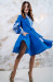 Сукня «Жар-птиця» синього кольору