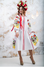 Сукня “Флора” білого кольору